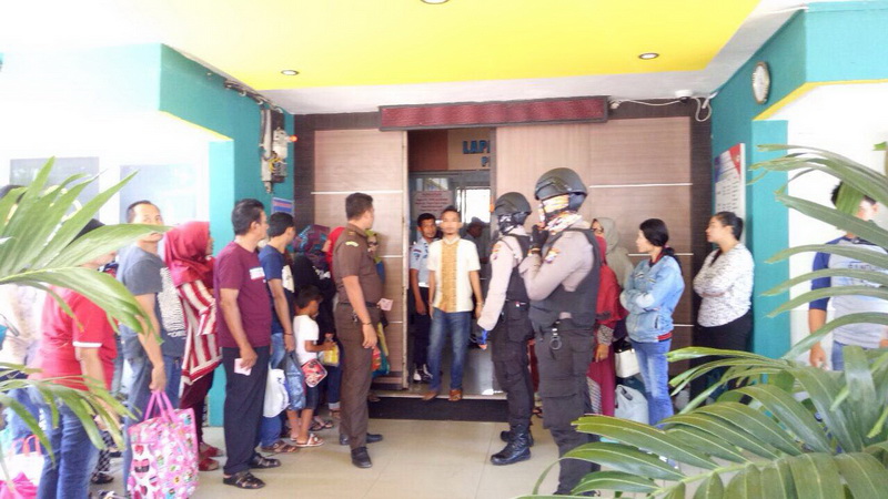 Napi Ricuh, Sabhara Polresta Pekanbaru Siaga Di Rutan Sialang Bungkuk